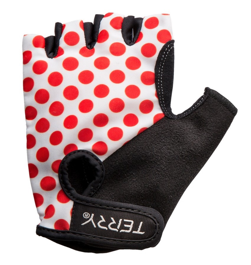 NEW T-Gloves in red & black dots
