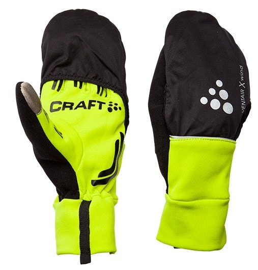 Hybrid Gloves/Mitts in Neon (or black). $35