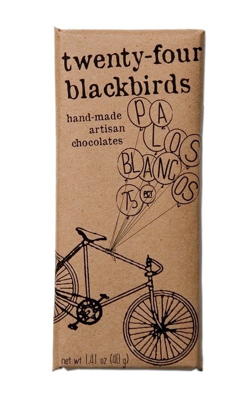 From bean to  bar in Santa Barbara, 24 Blackbirds is a small batch artisanal confection.