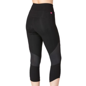 Side view closeup of Terry Studio Capri for indoor cycling