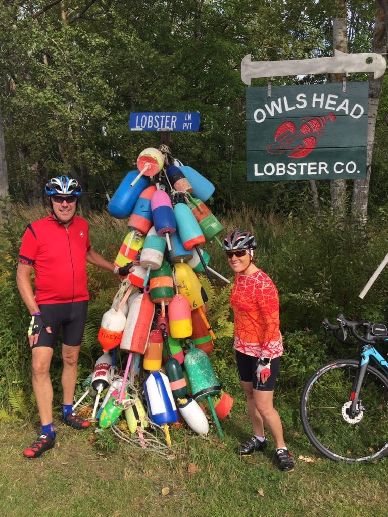 Bike Maine 2019, lobster definitely a recurring theme on any route through Maine