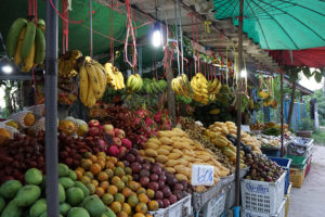 Fruit stand, Kho Phangan Thailand