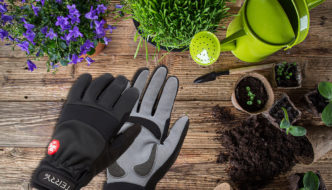 Terry full finger cycling gloves, double as new favorite gardening gloves