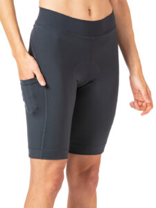 Bike Bermuda, best women's bike shorts for all around comfort, in Charcoal