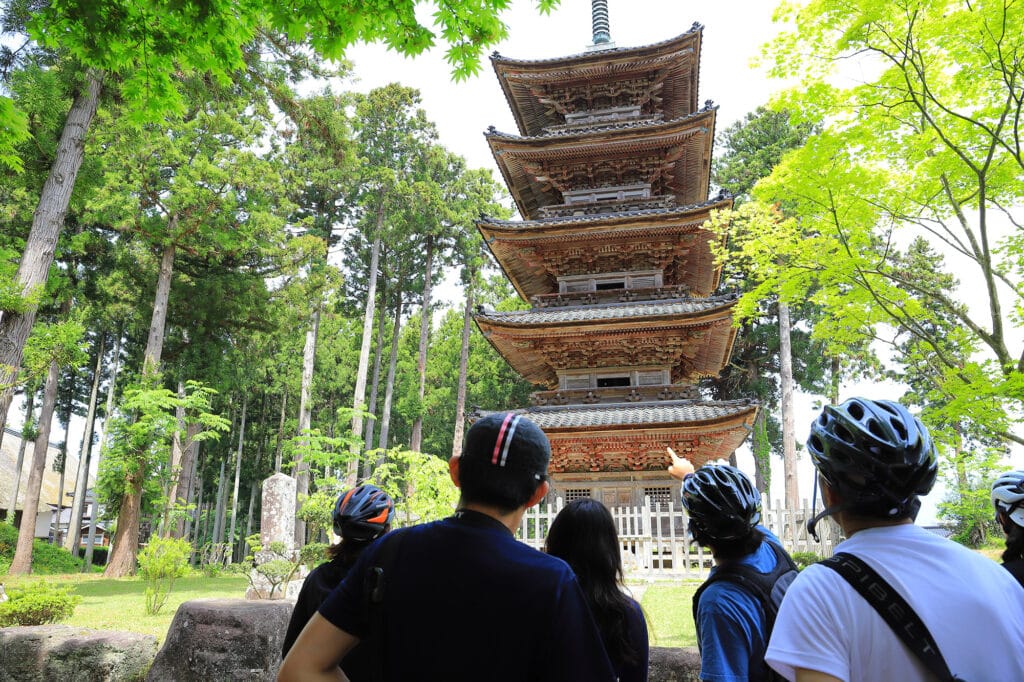 Ancient temple on Sado Island, Japan